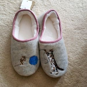 NwT. Cat and mouse slippers